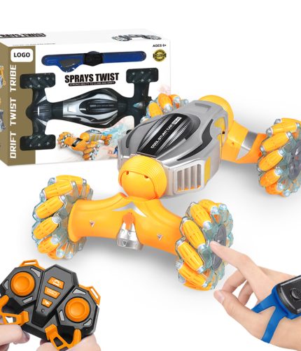 RC Stunt Twist Car Spray Car With Watch