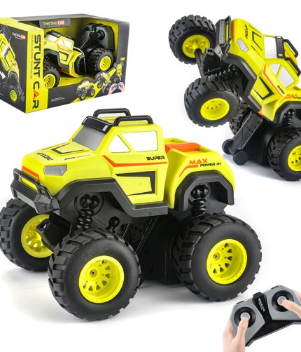 RC Spin Twist Stunt Car Lightning Yellow