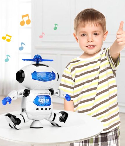 Intelligent 360 Rotating Smart Dance Robot Toy