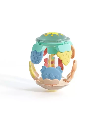 Rattle Hand Grasping Ball (Blue/Green)