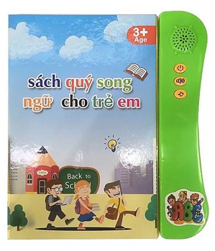 Vietnamese English Bilingual E Book Touch Reading Sound Book Learn Machine