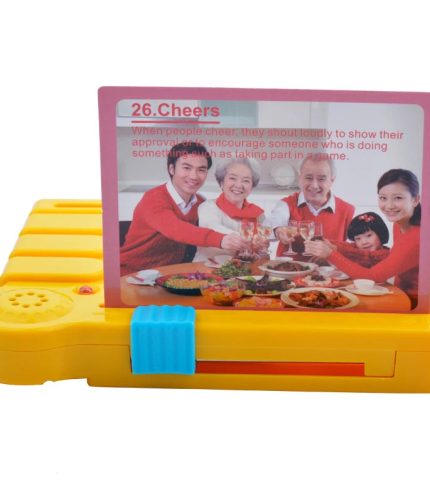 Electronic English learning machine kids learning toy with cards