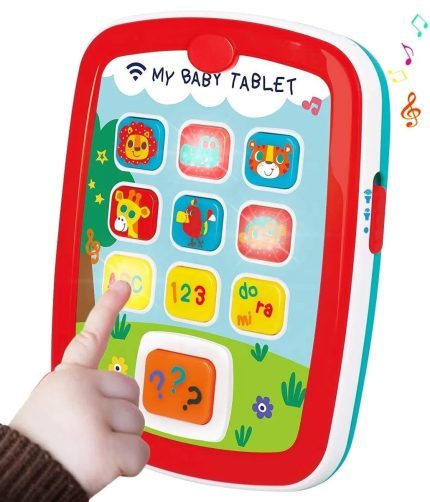Samtoy Early Education Touch Screen Music Learning Board Pad Toys Learning Machine Baby Mini Learning Tablet Toy For Toddler
