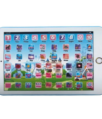 Samtoy Electronic 53 Key Touch Screen Pad English Learning Machine Educational Laptop Toy Kids Tablet for Children