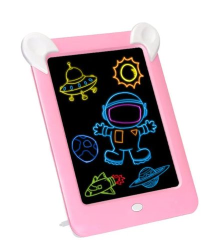 Educational Toys for Kids 3D Magic Drawing Board  With Light Girls and Boys Board Toys LED Pad Toy