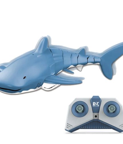 2.4G Summer Plastic Waterproof Swimming Fish Simulation Speed Electric Remote Control Animals Toy Swimming Shark for Kids