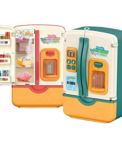 32 PCS Battery Operated Light UP Music Water Function Kids Mist Spray Refrigerator Toy