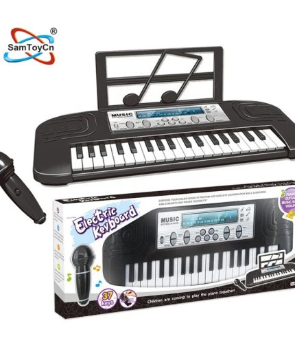 37 Keys Kids Musical Piano Keyboards Toy Electronic Organ With Microphone