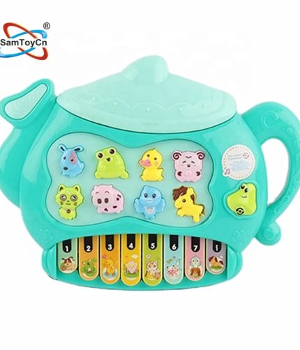 Battery Operated Animal Little Teapot Electronic Organ Keyboard Kids Piano