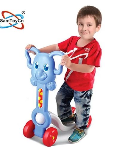 Cheap High quality Elephant Blue 3 Wheel Kick Foot Scooters Kids Scooter