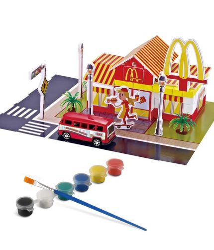 DIY colour gypsum painting toys for kids new 2019