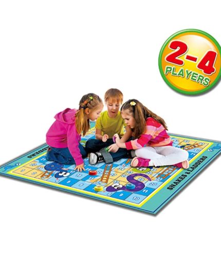 Educational Big Snakes And Ladders Chess Play Mat For Kids
