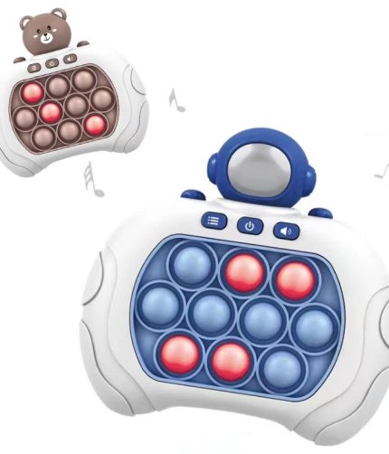 Electronic Children Release Fast Memory Button Pop Novelty Gag Toy Puzzle Machine Kids Quick Push Bubble Game Console