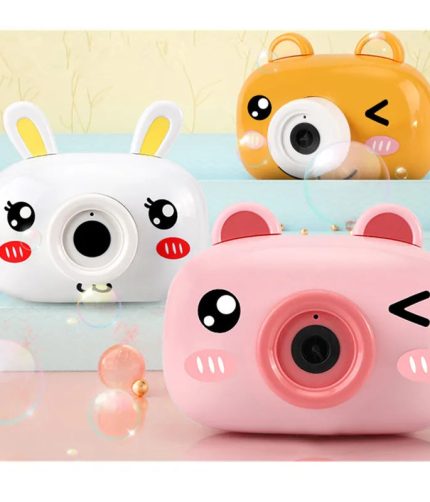 Hot Sale Electronic Bubble Camera Soap Toy Bubble Machine For Kids
