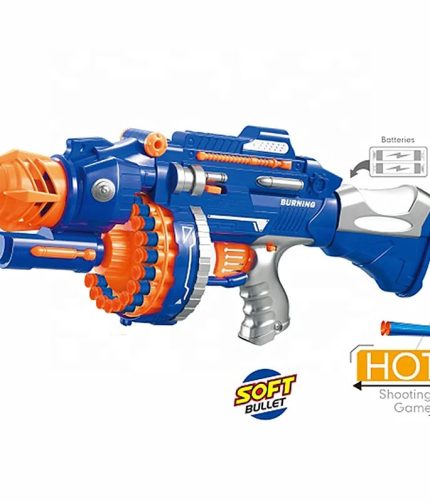 Kids Gun Toy Automatic Electronic Sniper Pistola EVA Foam Soft Bullet Airsof Gun With LED Light