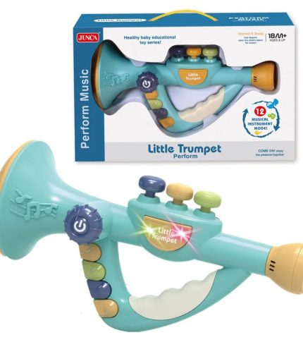 Kids Musical Instruments Electronic Toy Trumpet With Macaron Colour