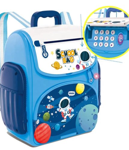 Kids Piggy Banks Mini Electronic Coin Bank Money Box ATM Savings Bank for Children Password Lock Backpack