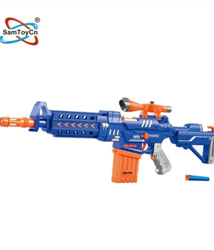 Kids Plastic Toy BO EVA Soft Bullet Airsof Gun With Certificate