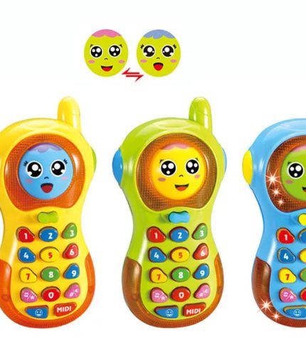 Music Light Plastic Smart Changing Face Phone Toys For Kid