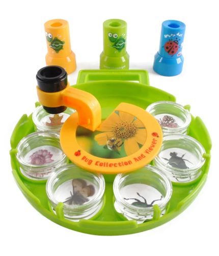 Novelty Toys Magnifying Mirror Plastic Educational Stem Natural Insect Science Experiment Microscope Science Kits For Children