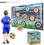 100cm Football Cloth Goals Sticky Ball Foldable Interactive Outdoor Game Sport Toy Soccer Balls Set Toy for Backyard