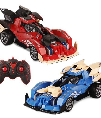 Samtoy 2.4G 1:14 Light Spray High Speed Racing Cars RC Radio Control Remote Control Drift Stunt Car RC Car 4x4 for Kids Adults