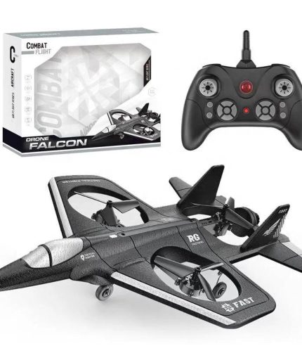 2.4GHz 4CH 360 Degree Roll Headless Mode Hovering One key Return RC Fighter Plane Jets Toys Foam Glider With 480P Camera