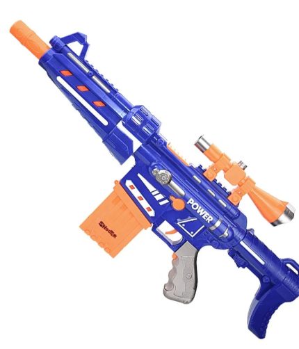 B/O Electric Shooting Games EVA Foam Shell Ejection Pistola Airsoft Soft Bullet Gun Toy with 20 PCS Bullets