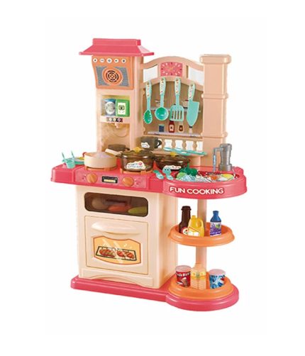 DIY Multi Function Mist Spray Home kitchen Cooking Tools Kitchen Sets Toys with Music sound Light