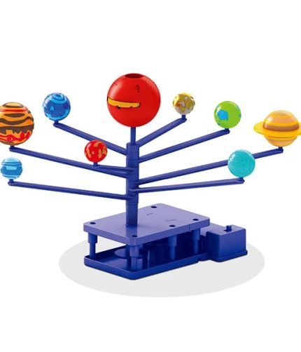 DIY Painting Projector Science Educational STEM Model Astronomy Solar System Planet Toy for Kids