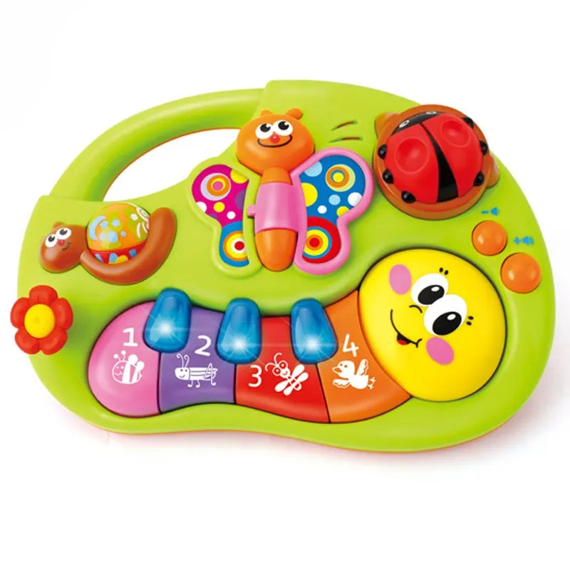 Switch Operated String Instruments Toys Wholesale Early Education Baby Finger Exploration Training Piano ...