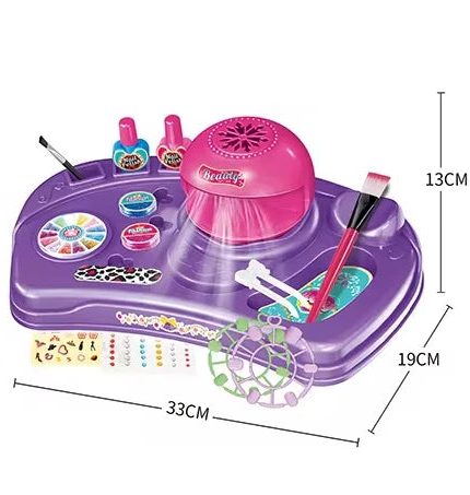 Factory Wholesale High Quality Makeup Sets Diy Nail Toy For Girls Play Make Up Kit Girls Toys