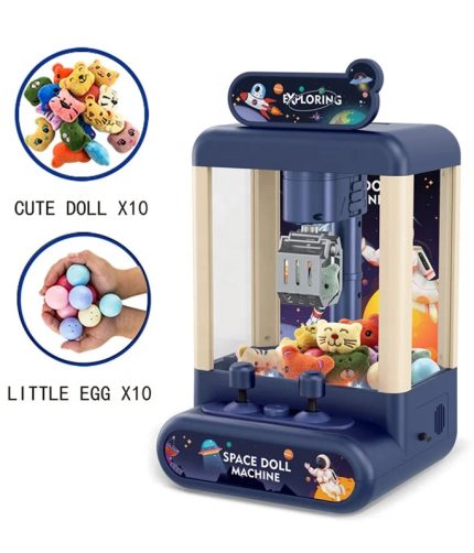 Samtoy Fun Electric Doll Grabber Table Game Doll Catching Machine Candy Toys Mini Claw Machine Doll Machine Toy For Kids Gift