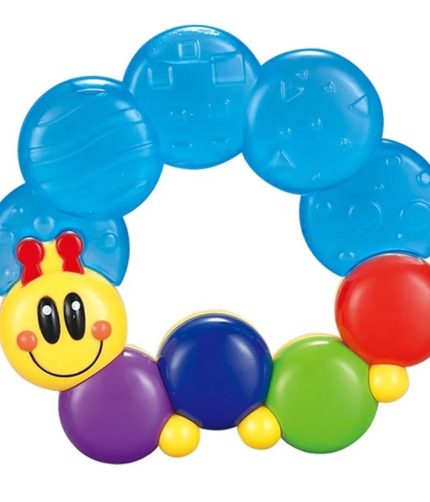 Infants Food Grade Chew Toy Wrist Sensory Silicone Teether Baby Rattle for 0 6 Months