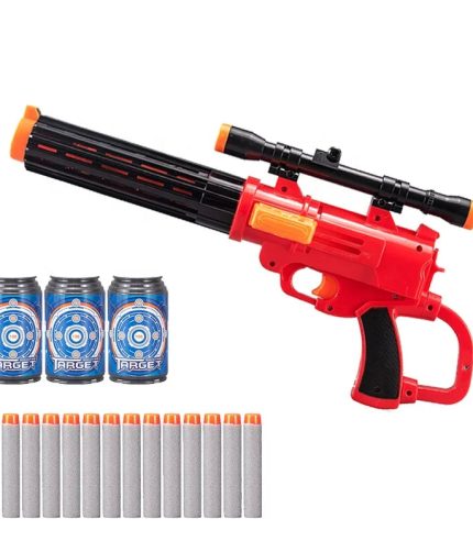 Kids Plastic Weapon Toys EVA Foam Shell Ejection Shooting Game Soft Bullet Airsoft Pistol Airsof Gun