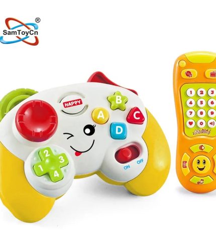 Montessori Battery Operated Plastic Educational Babies Toys Games Baby Musical Toys for 0 6 Months Infants