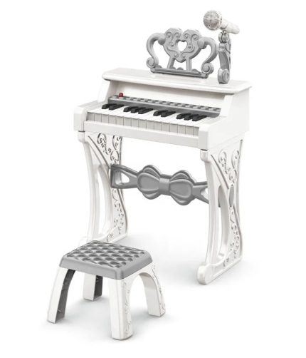 Multifunction Educational Electronic Organ Toys Girls Musical Instruments 25 Keys Piano Toy with Microphone