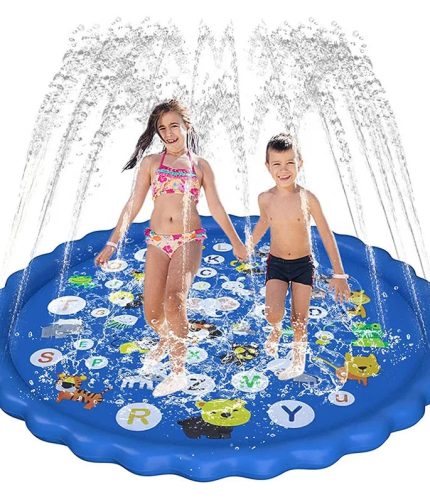 New Design Outdoor Toys Garden Game Baby Sprinkler Pad Floating Inflatable Water Play Mat Splash Pad for Kids