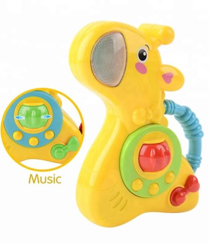 Plastic  Educational Electronic Sensory Playing Baby Rattles Baby Musical Toys for 0 6 Months