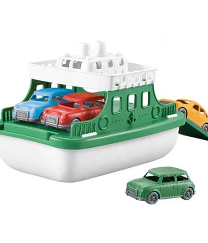 Plastic Sliding Car Model Set Transport Play Game Ocean Carry Ship Toy Ferry Boat Baby Kids toy Boat with Mini Cars