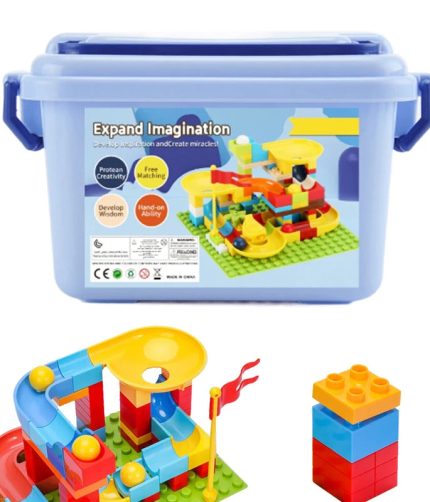 Popular Item 101+ Kids Big Plastic DIY Toys Brick Large Particle Building Block with EN71