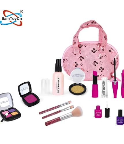 Preschool Kids Washable Non Toxic Girls Toys Pretend Play Cosmetics Beauty Set Makeup Toy for Girls