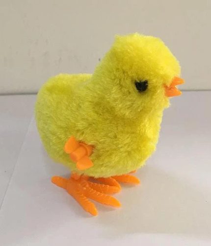 Promotion Easter Toy Plush Party Favor Chicken Chicks Toy Wind Up Toys For Kids
