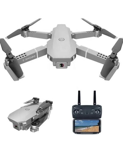 Six Axis Aerial Photography Altitude Hold Headless HD Camera RC Aircraft Remote Control Fold Drone With Led Light