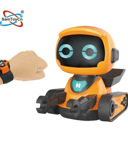 Samtoy STEM Radio Control Toys Watch Remote Control Programming Mini Intelligent Smart RC Toys Robot for Kids