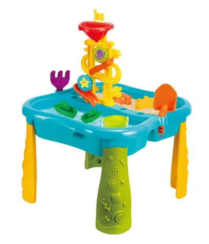 Summer Kids Outdoor Toys Water Wheel Play Plastic Toddler Sand And Water Table Beach Toy Activities