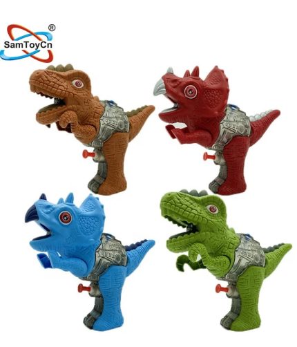 SamToy Summer Outdoor Beach Weapon Dinosaur Pistola de Agua Spray Blaster Squirt Water Gun Toy for Kids