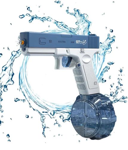 Samtoy Summer Toys G18 High Pressure Pistola De Agua Long Range Fighting Gel Blaster Glock Pistol Electric Automatic Water Gun