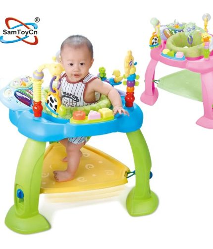 Toddlers Multifunctional Activity Center Swing Chair Walkers Bouncer Baby Jumper with Certification