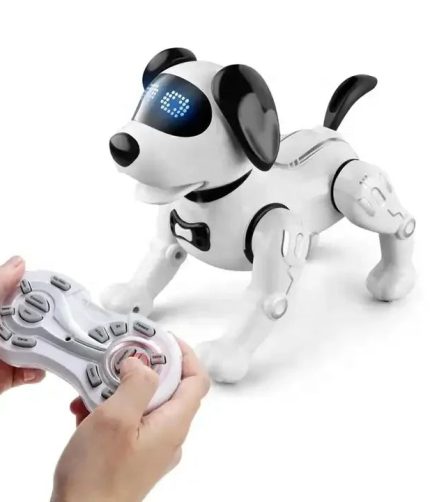 Samtoy Touch Sensor Technology RC Programmable AI Intelligent Smart Dog Remote Control Stunt Robot Dog For Kids